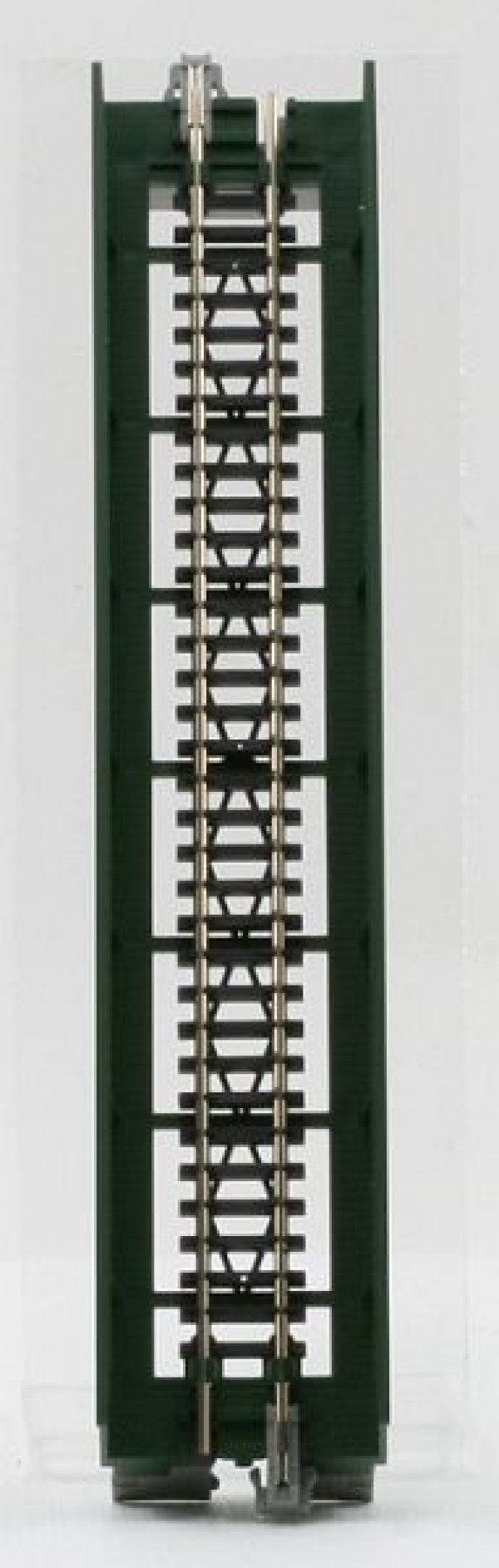 Bro 186mm 1 spår, grön