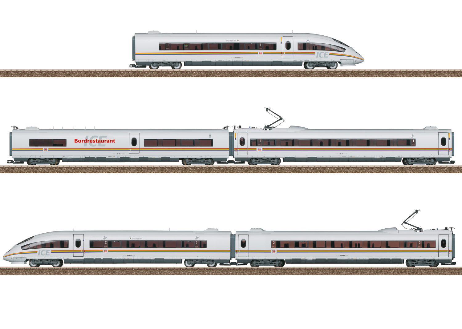 ICE 3 Railbow, 5-teilig, DB AG, Ep.VI