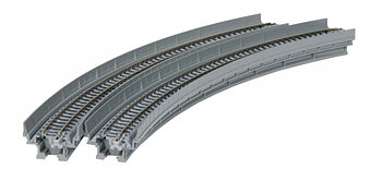 Single Track Curved Viaduct R348-45deg, (2 st)