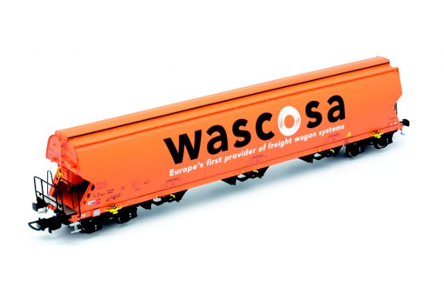 Spannmålsvagn Tagnpps 130m³, orange, WASCOSA