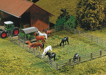 Weidefutter-Raufen