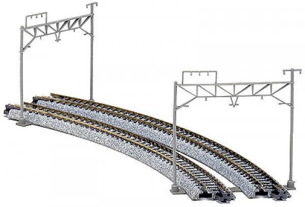 Double Track Catenary Poles, (8 st) - 2