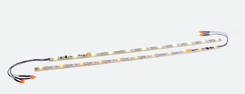 Innerbelysning m dekoder, 255mm, 11 LED varmvit
