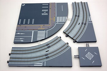 Quarter Circle Inner Road Plate, Kato Unitram