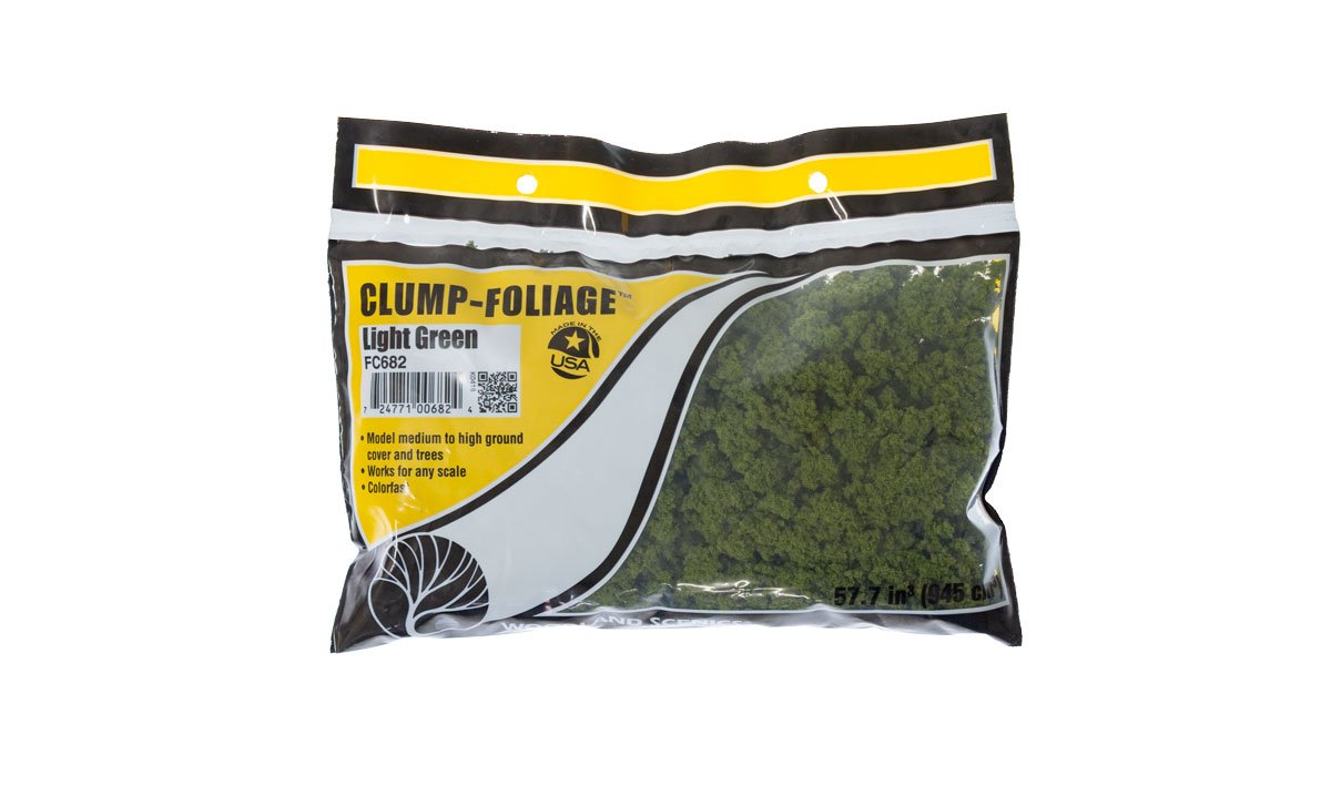 Foliage Clump Lt Green - 2