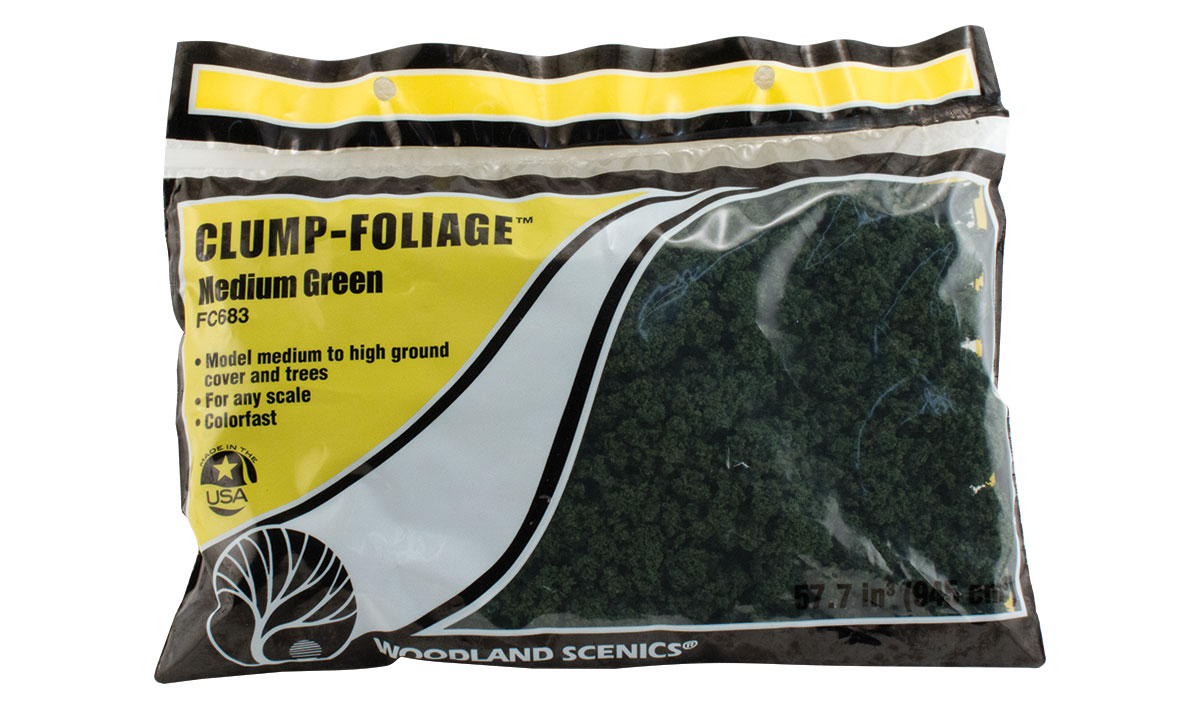 Foliage Clump Medium Green - 3