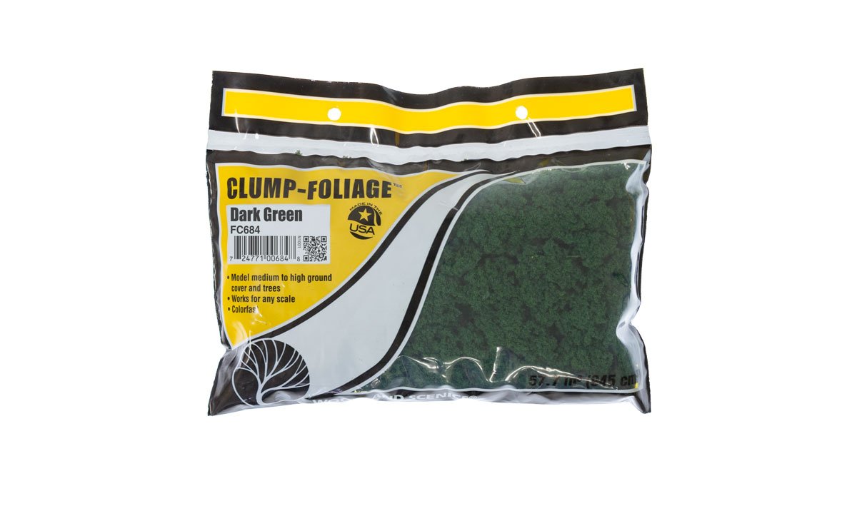 Foliage Clump Dark Green - 3