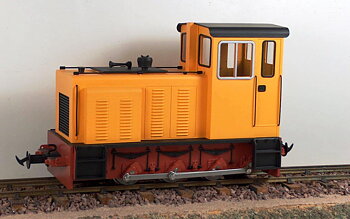 Diesellok 'Baugley' 16 mm skala (1:19)