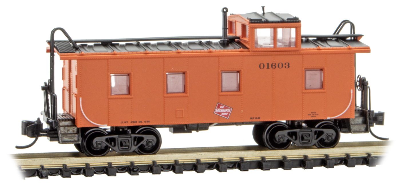 Caboose 36' with Offset Cupola Milwaukee #01603
