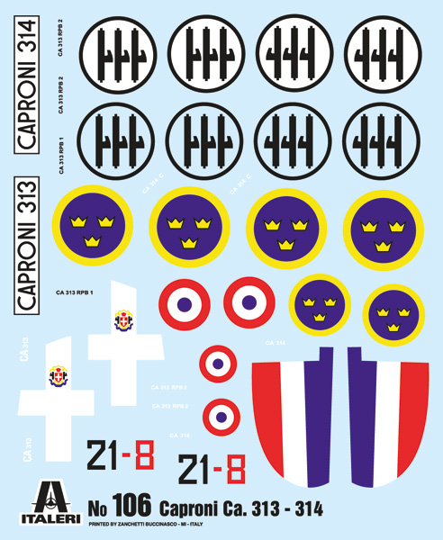 Caproni CA. 313/314 (Vintage Limited Edition) 1/72 - 2