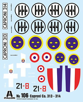 Caproni CA. 313/314 (Vintage Limited Edition) 1/72