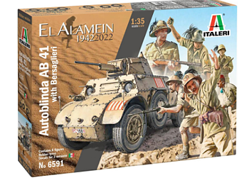 AB 41 w. Bergsaglieri 'Italian Infantry' 1/35