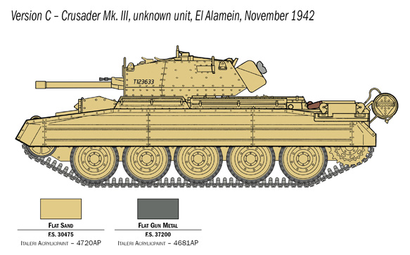 Crusader MK.III & British Tank Crew 1/35 - 5
