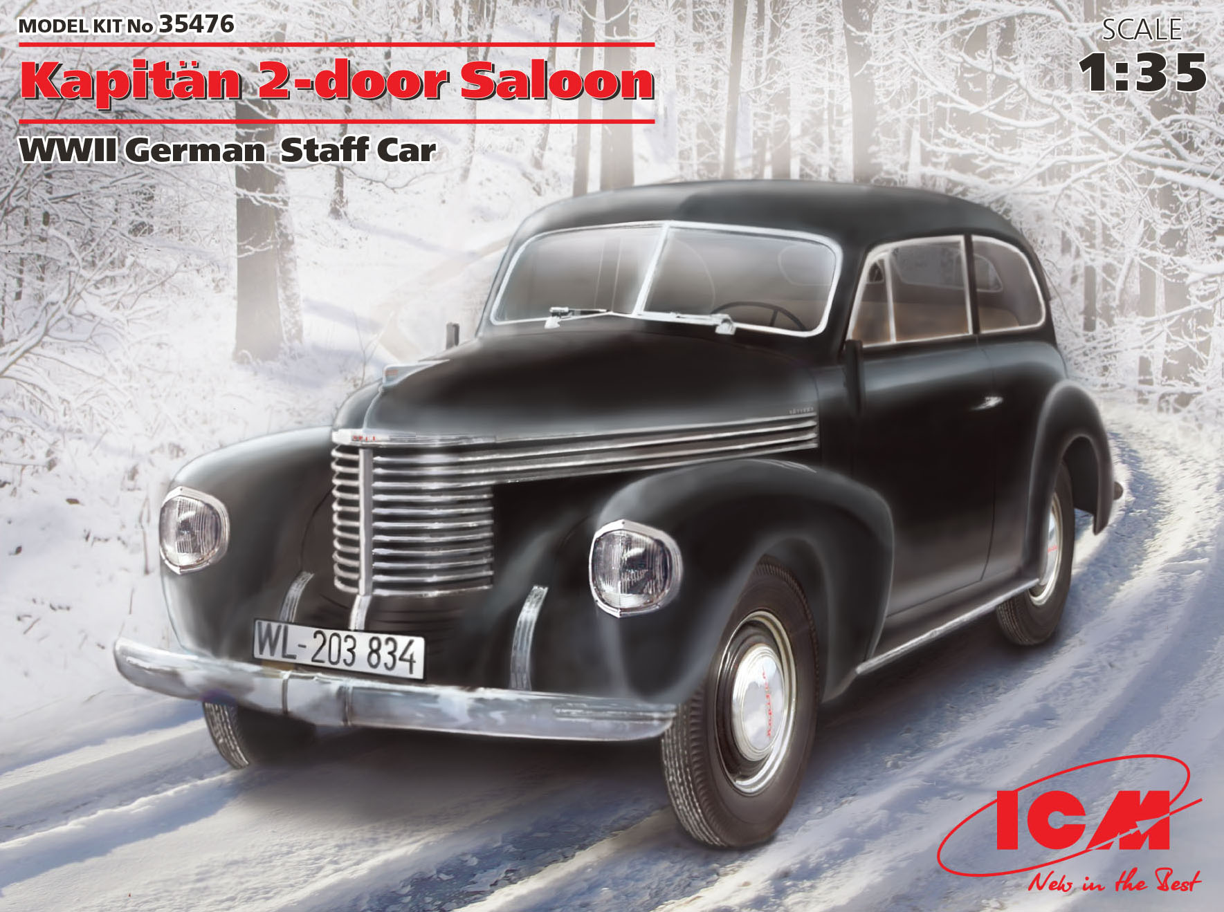 WWII German car 1/35