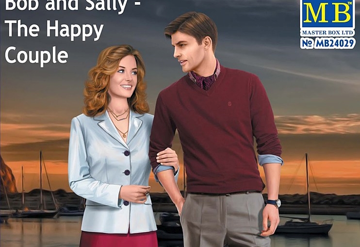 Dangerous Curves series -  the happy couple 1/24