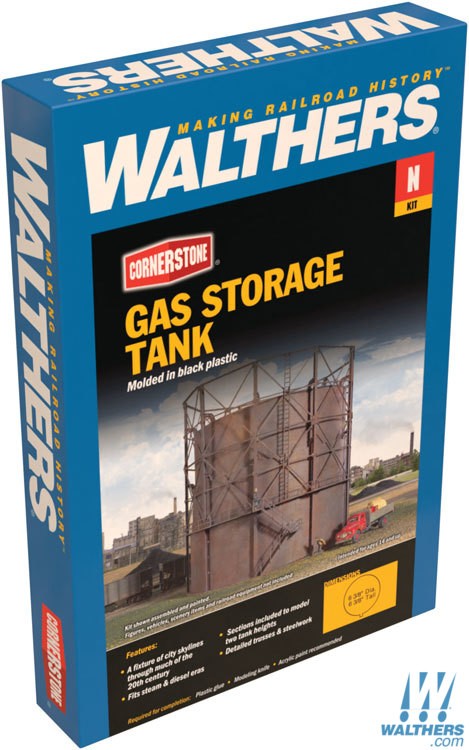 Gas Storage Tank, Walthers Cor - 2