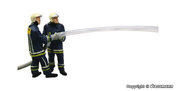 Brandmän med slang, e-motion