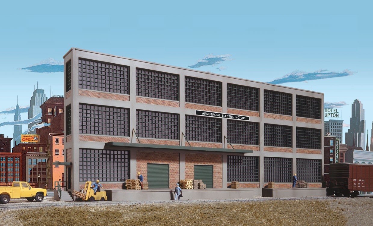 Armstrong Electric Motors Background Building