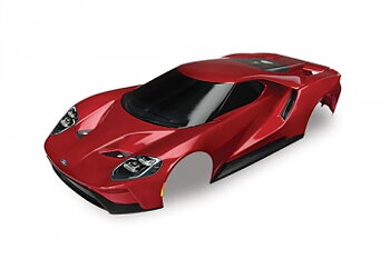 Kaross Ford GT Röd inkl dekaler