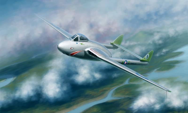 Vampire F.MK.V incl. SE decals 1/48