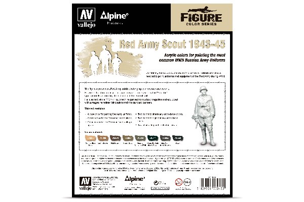 Red Army Scout 1943-45, 8x17ml - 2