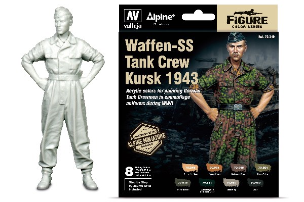 Waffen-SS Tank Crew Kursk 1943, 8x17ml