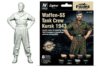 Waffen-SS Tank Crew Kursk 1943, 8x17ml