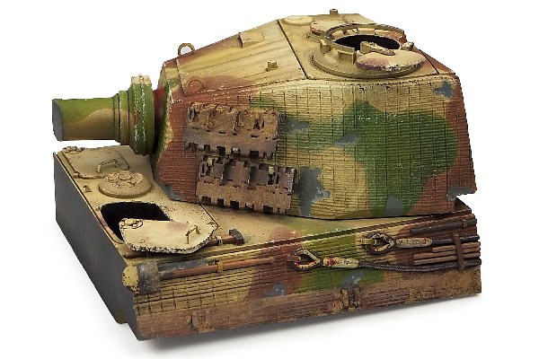 Diorama King Tiger Section 8x7x6cm