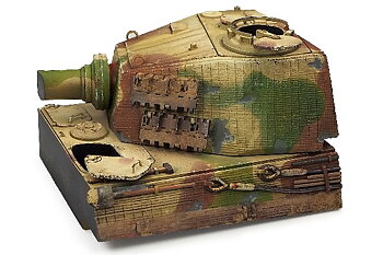 Diorama King Tiger Section 8x7x6cm