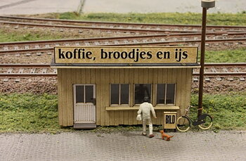 Kiosk 'Kaffe, smörgåsar & glass'
