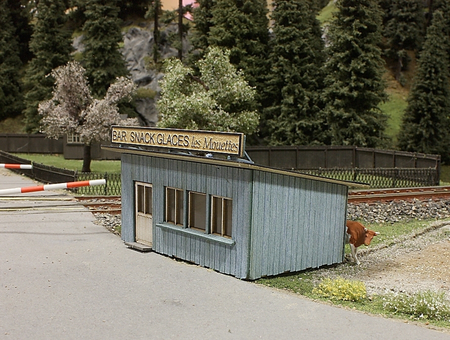 Kiosk 'Bar, snacks & glass', Les Mouettes
