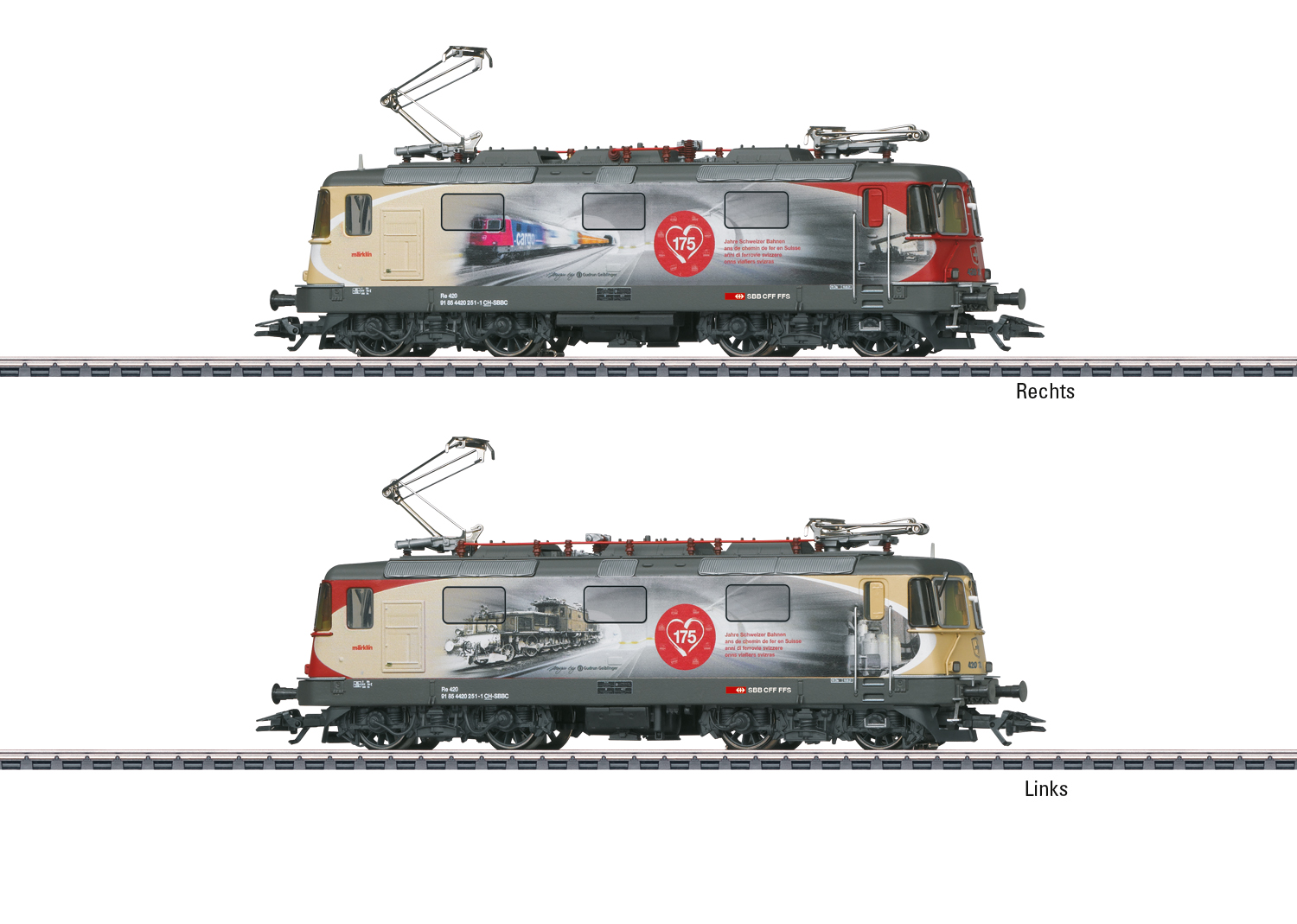 Ellok Re 420 SBB 175 Jahre - 3