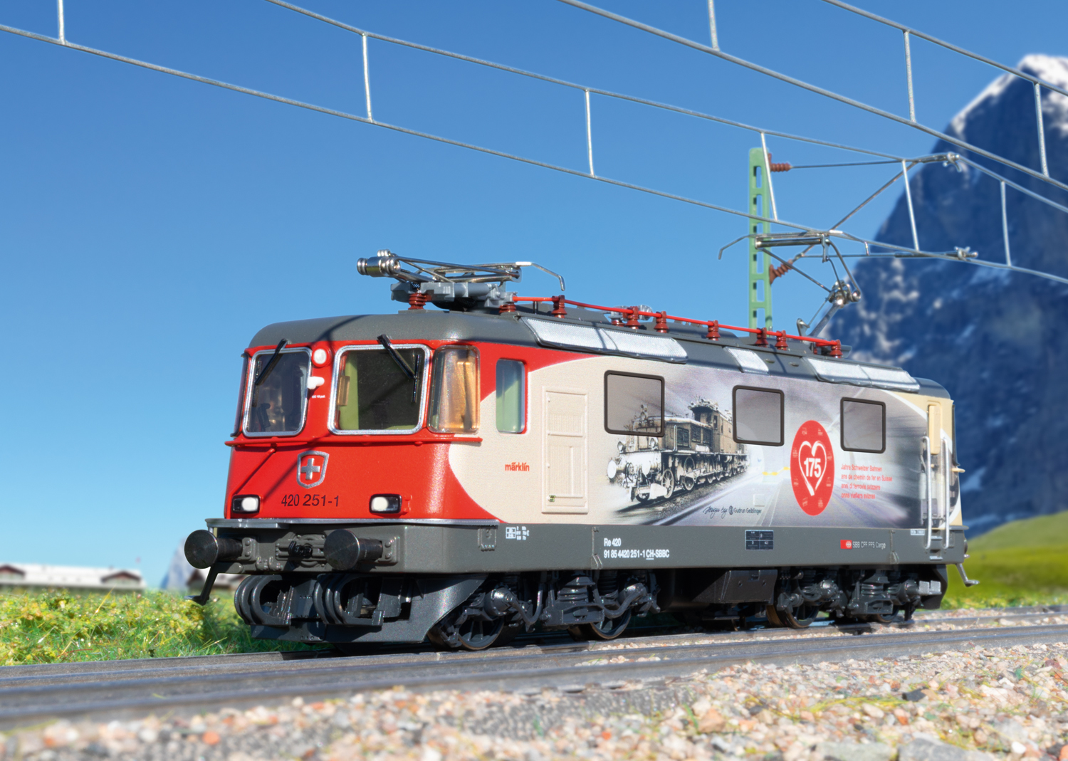 Ellok Re 420 SBB 175 Jahre - 4