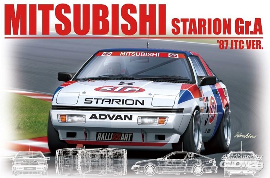 Mitsubishi Starion Gr.A 87' JTC 1/24