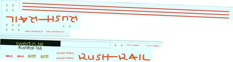 Rush Rail T66 405, H0