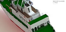Westra Scottish Fisher Prortection Vessel incl. Led set 1/50
