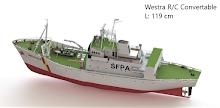 Westra Scottish Fisher Prortection Vessel incl. Led set 1/50