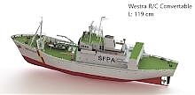 Westra Scottish Fisher Prortection Vessel incl. Led set 1/50