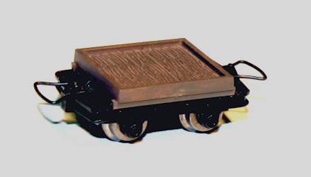 Flakvagn, kort, 4st