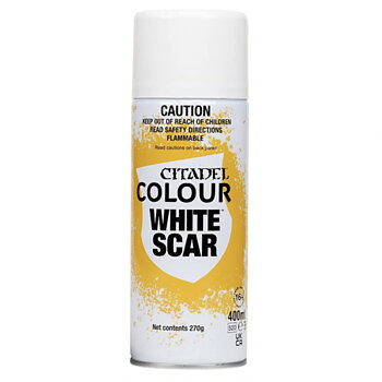 White Scar Spray Paint, 400ml