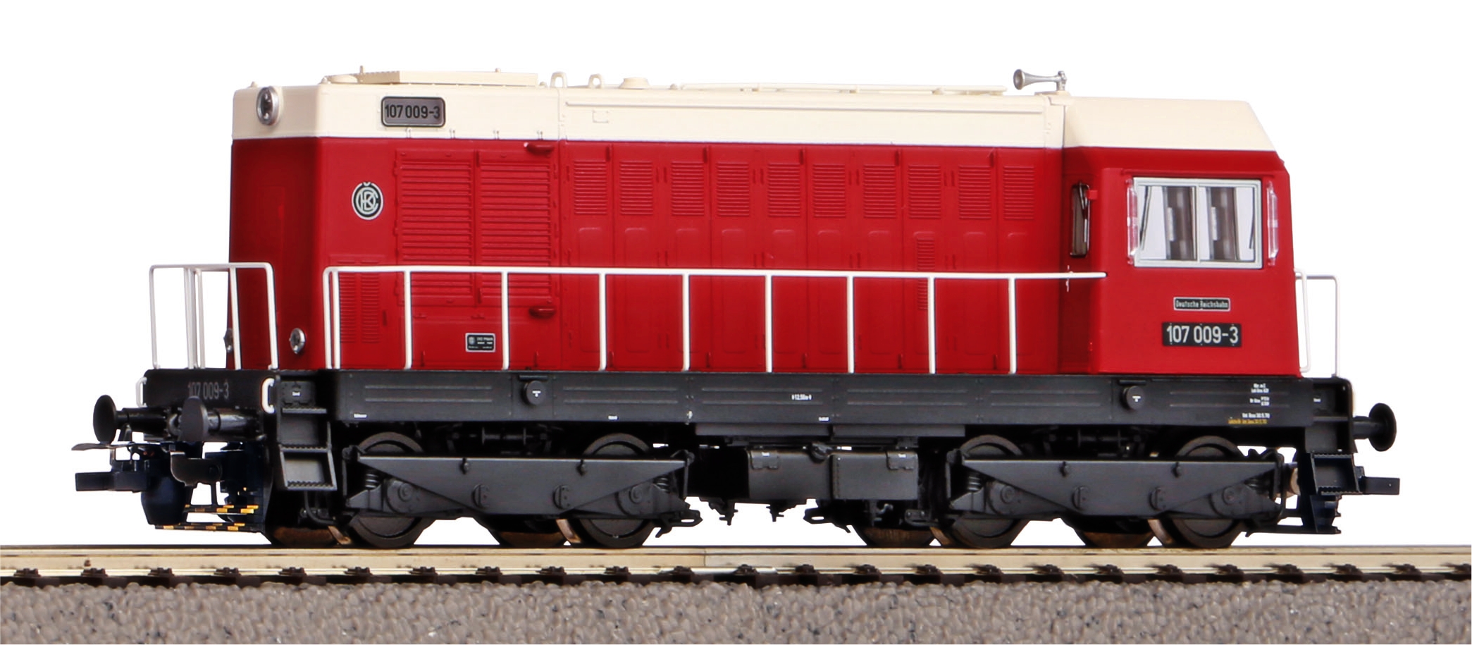 Diesellok BR107, AC ljud + digi koppel DR, Ep IV