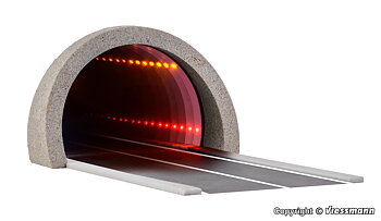 Tunnelportal med djupeffekt