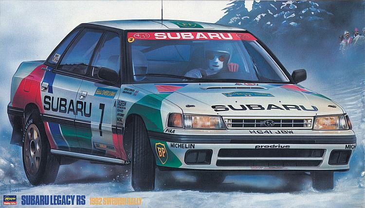 Subaru Legacy RS 1992, Schweden Rally, 1/24