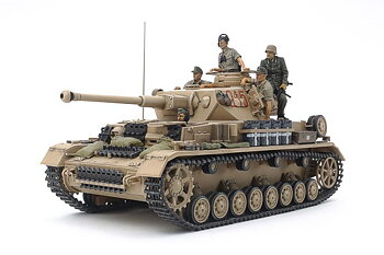 German Tank Panzerkampfwagen IV Ausf.G 1/35
