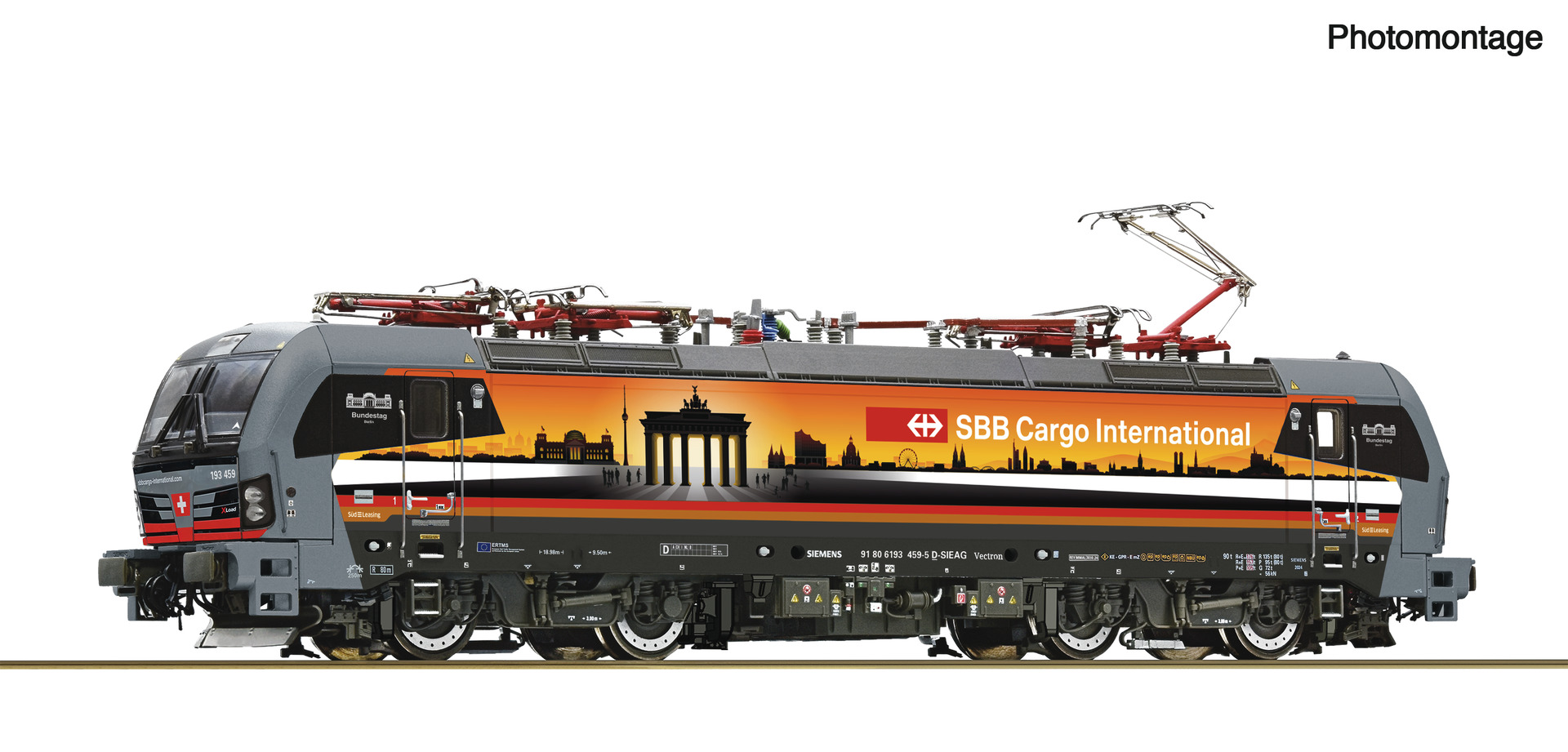 Ellok 193 459-5 SBB Cargo International DE-Piercer DC