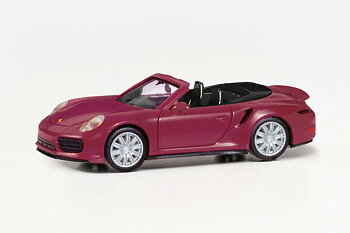 Porsche 911 Turbo, röd met.