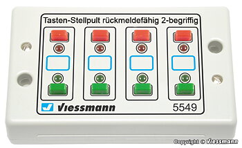 Ställpult, 2-skenssignal, växl