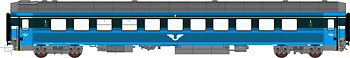 Sittvagn A8M 5518 Blå gen 2