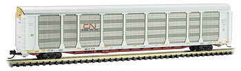CN 89’ 3-level closed auto rack RD#: NKCR9193