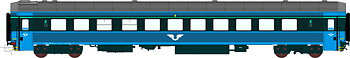 Sittvagn B7M 5507 Blå gen 2